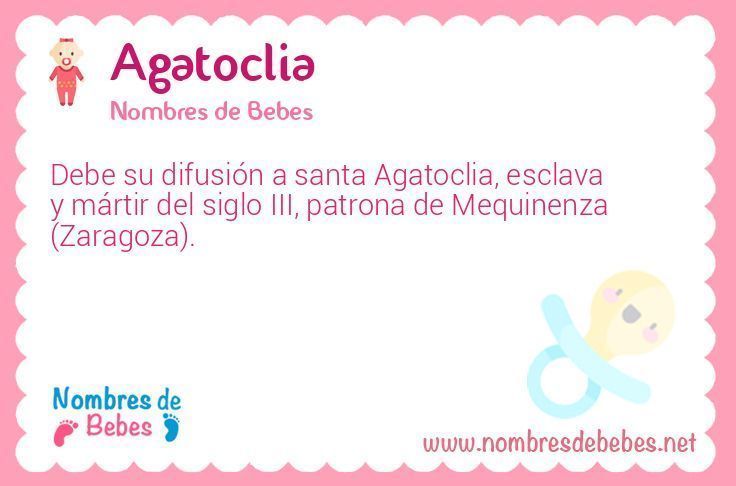 Agatoclia