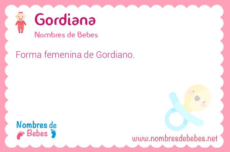 Gordiana