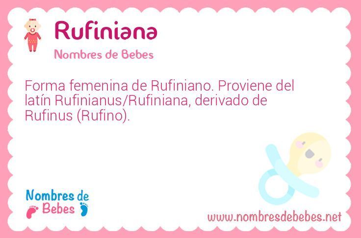 Rufiniana